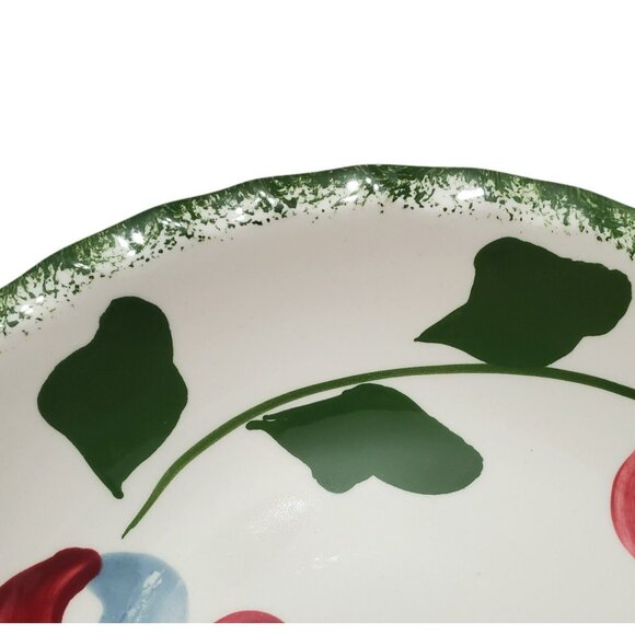 Blue Ridge Southern Potteries Soup Bowl 8" Whirligig Salad Cereal Dish READ - Picture 5 of 8